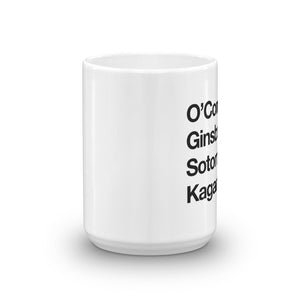 O'Connor Ginsburg Sotomayor & Kagan Mug