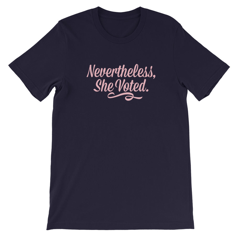 Nevertheless She Voted T-Shirt