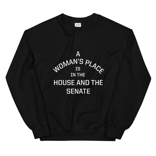 A Woman's Place is in the House and the Senate Sweater