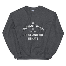 Load image into Gallery viewer, A Woman&#39;s Place is in the House and the Senate Sweater